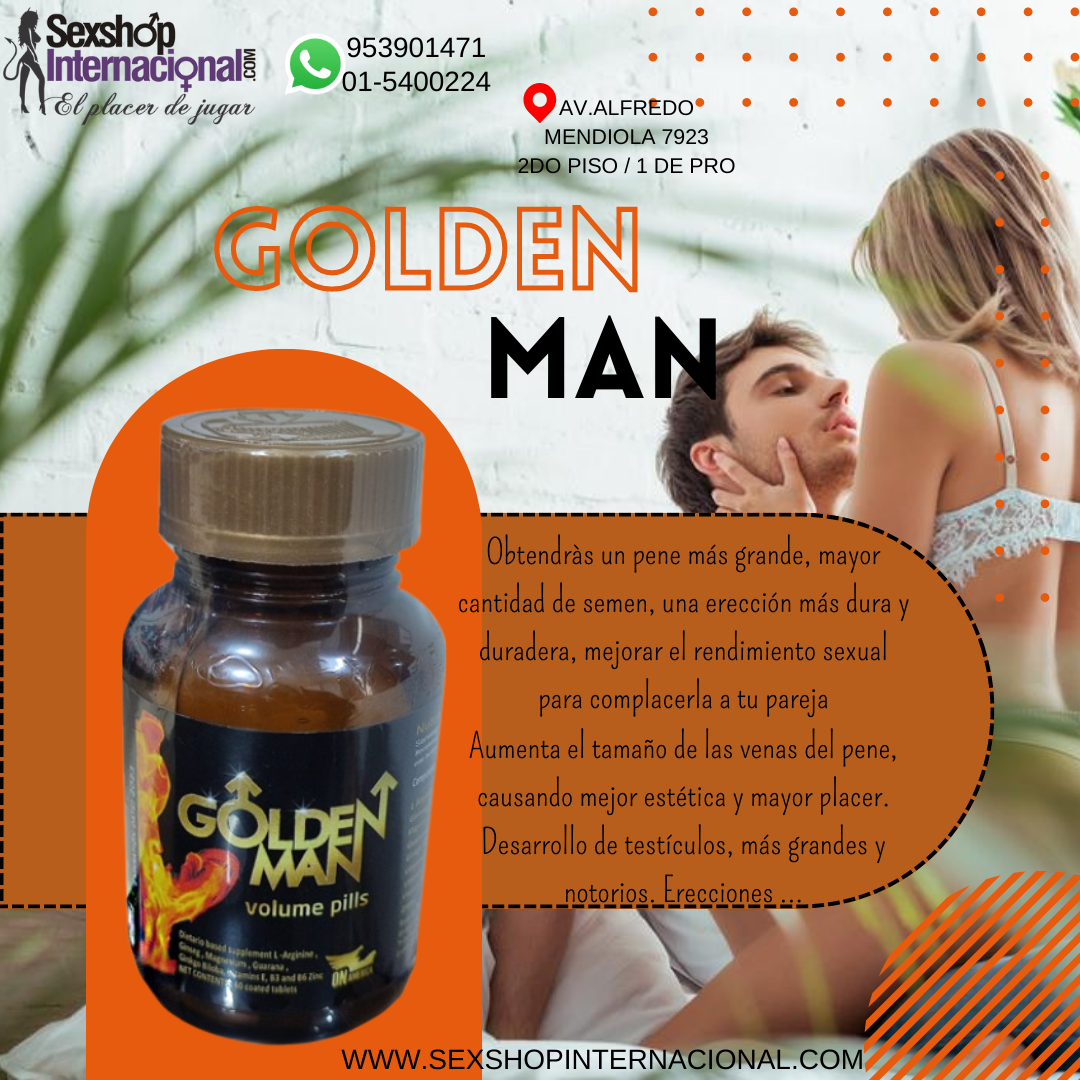 GOLDEN MAN -SEXSHOP LOS OLIVOS